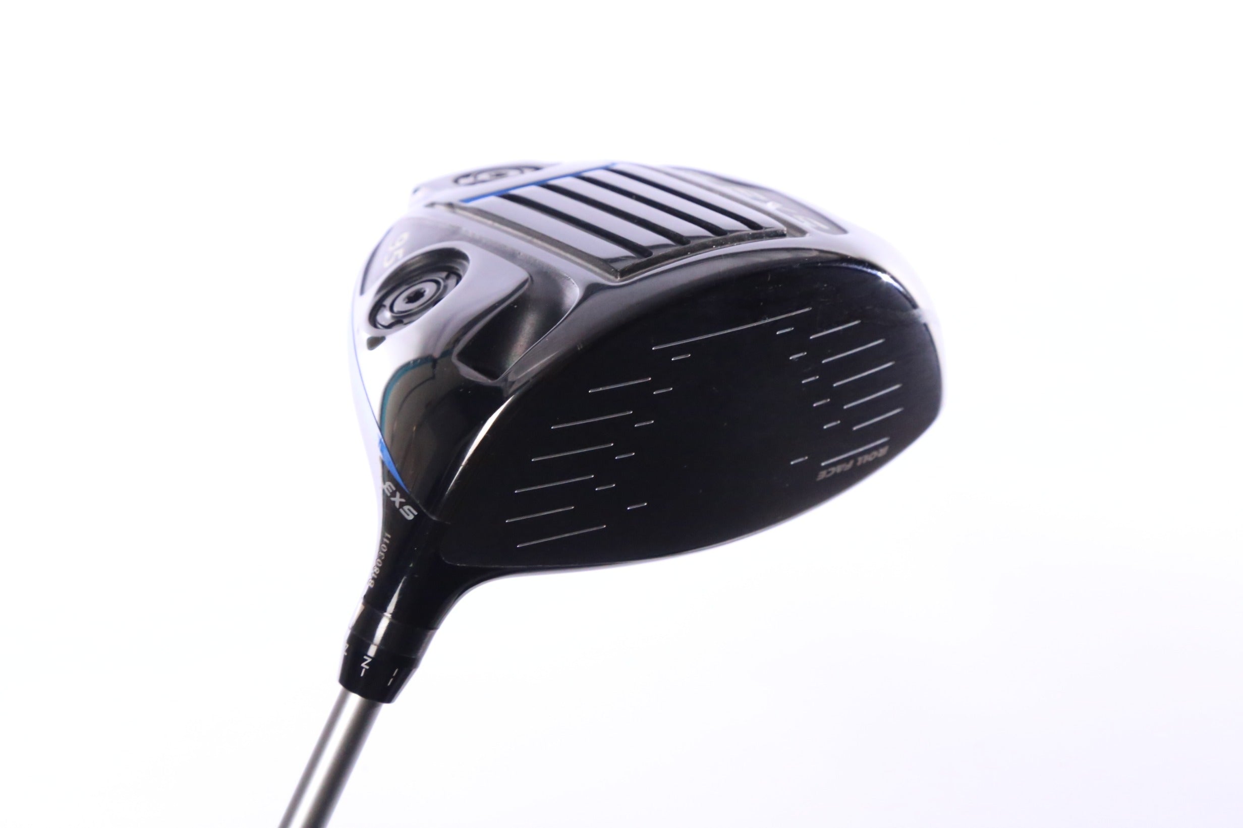 Used Tour Edge Exotics EXS Driver - 9.5 Degrees - Stiff Flex Mitsubishi Tensei CK Series Blue - Right-Handed