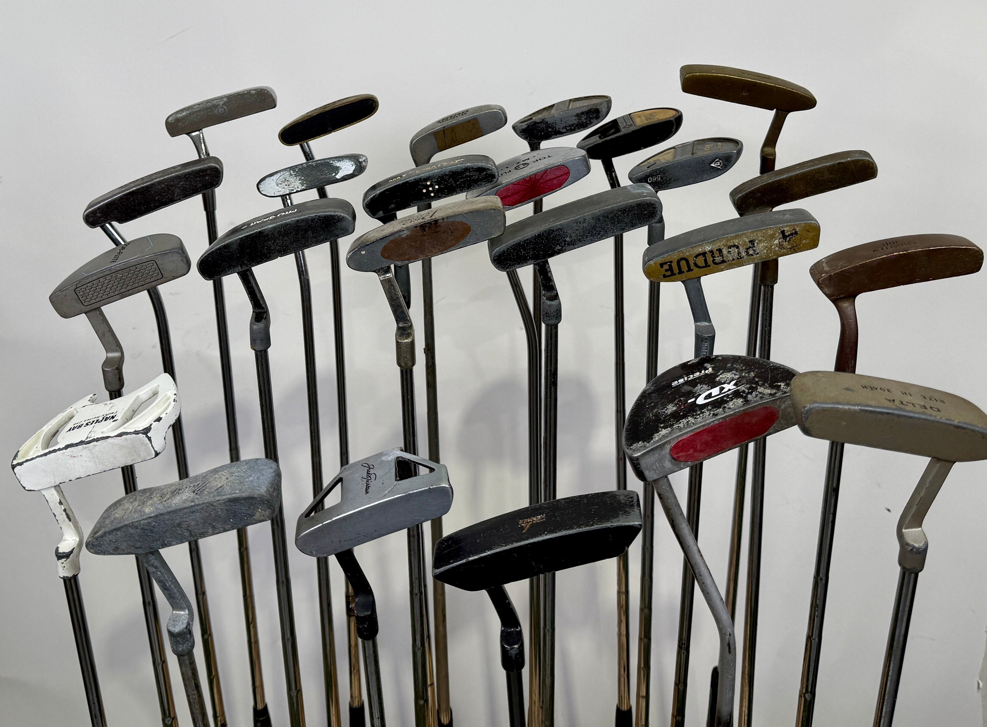 Wholesale Lot of 50 Golf Clubs - Putters Assorted Brands-Next Round
