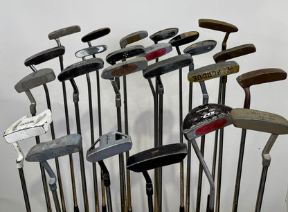 Wholesale Lot of 50 Golf Clubs - Putters Assorted Brands-Next Round