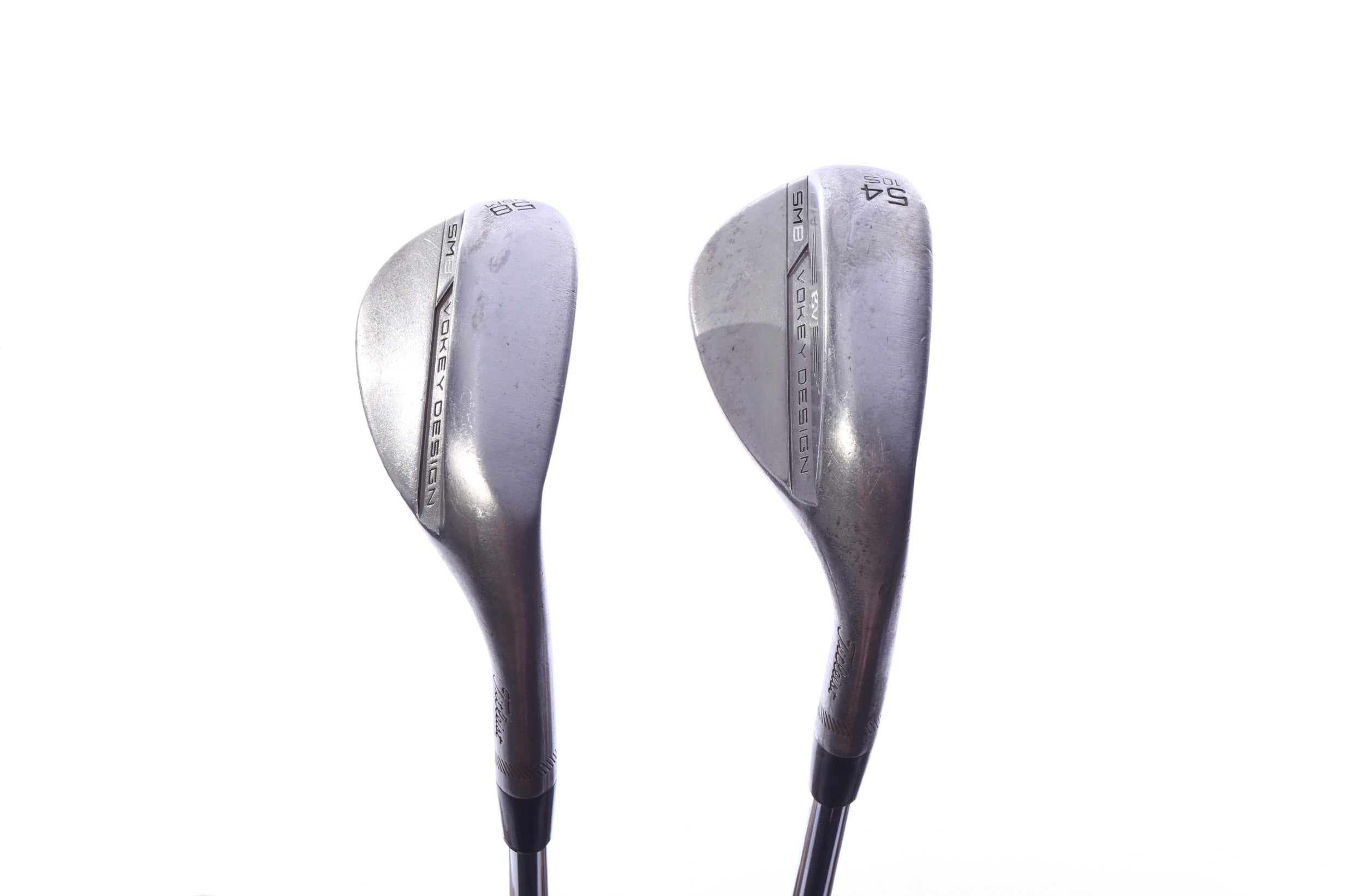 Used Titleist Vokey SM8 Raw Wedge Set - Right-Handed - 54*, 58* - Stiff Flex