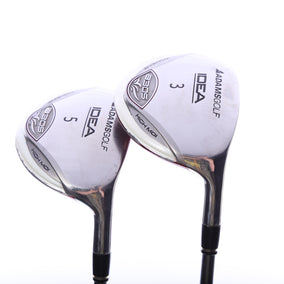Used Adams Idea a3OS Wood Set - Right-Handed - 3W, 5W - Ladies Flex-Next Round
