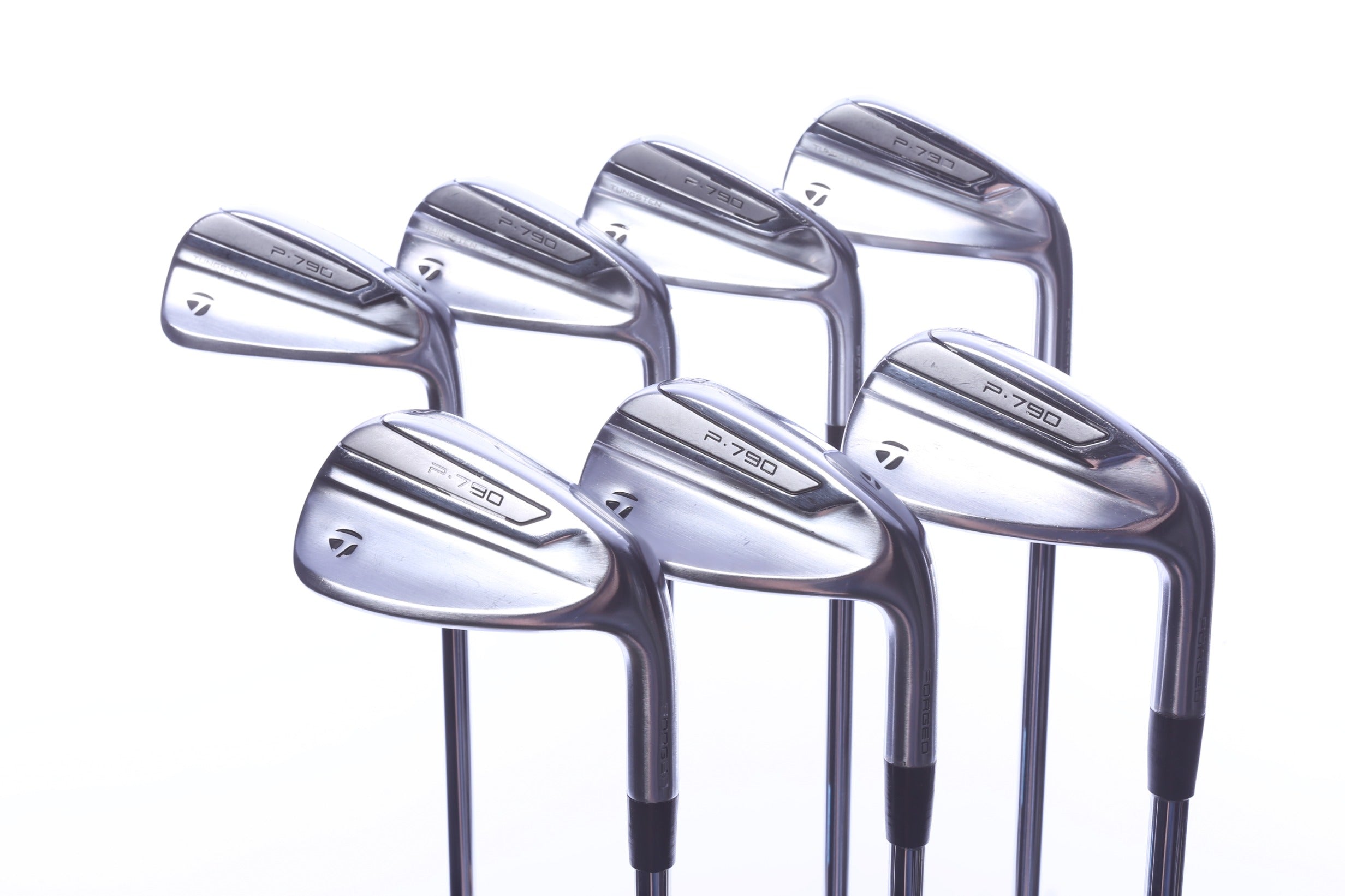 Used TaylorMade 2019 P790 Iron Set - Right-Handed - 4-PW - Stiff Flex