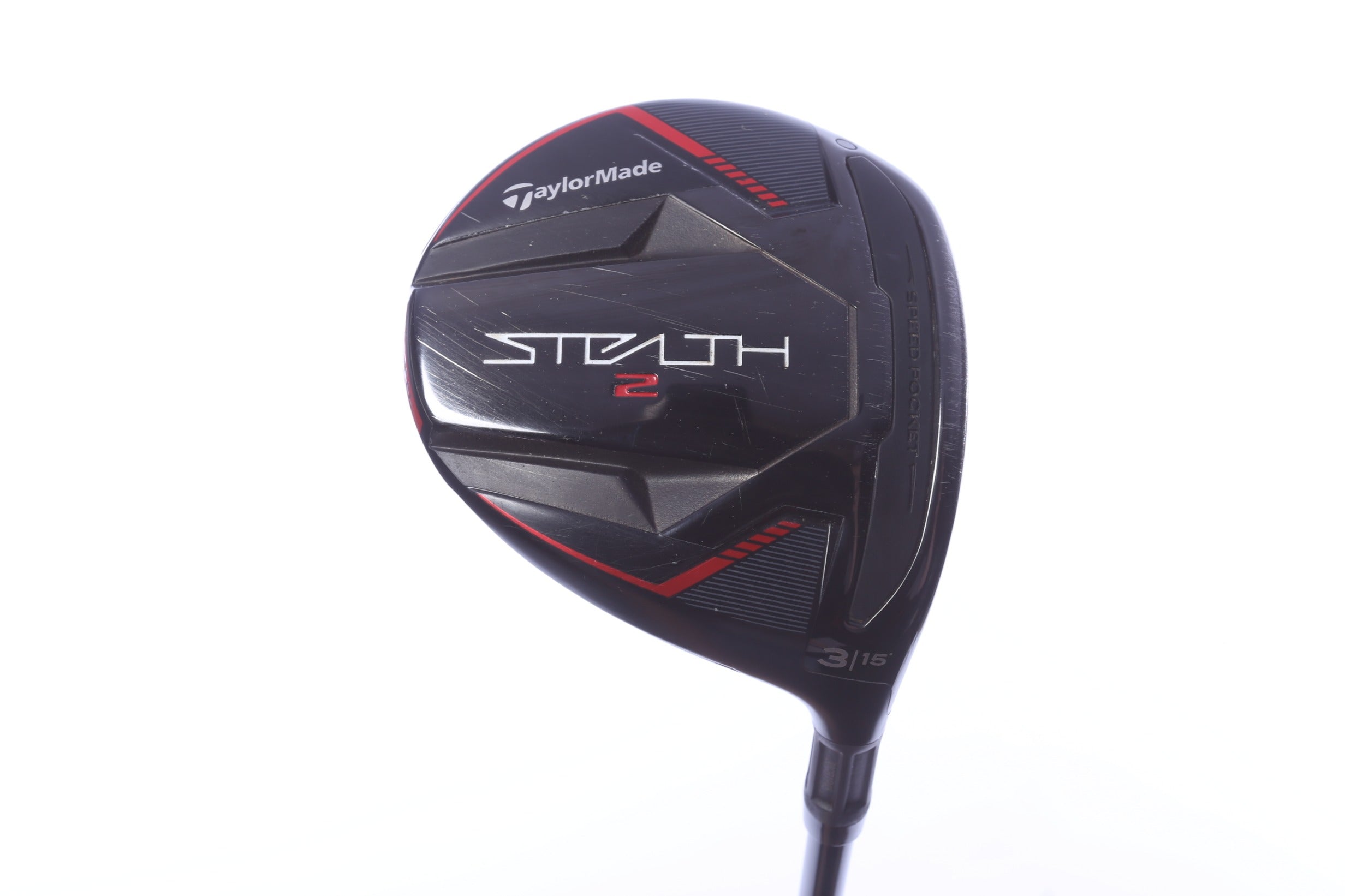 Used TaylorMade STEALTH 2 3-Wood - Right-Handed - 15 Degrees - Regular Flex