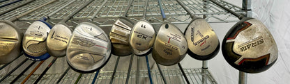 Wholesale Lot of 30 Golf Clubs - Assorted Drivers and Fairway Woods-Next Round