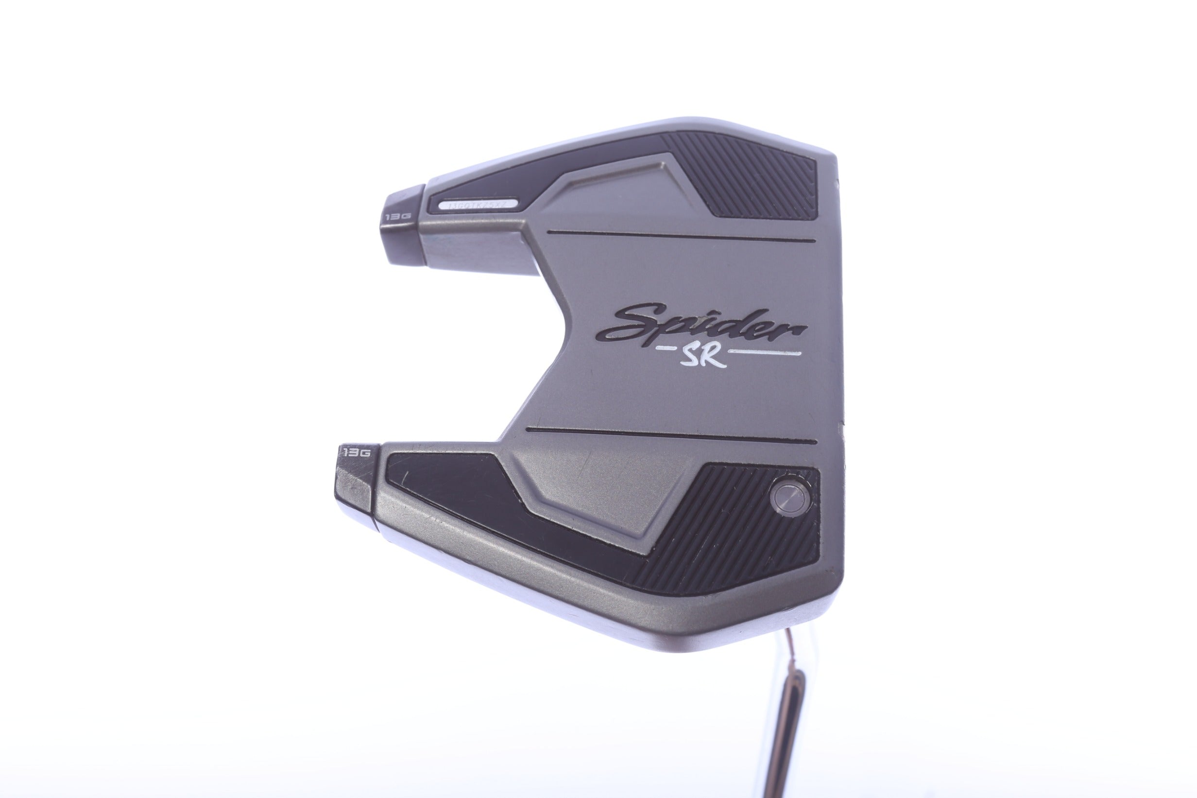 Used TaylorMade Spider SR SB Platinum/White Putter - Right-Handed - 35 in - Mallet