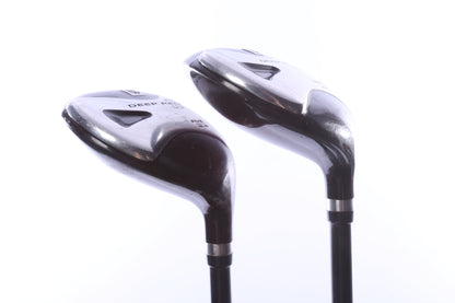 Used Wilson DEEP RED Wood Set - Right-Handed - 3W, 5W - Regular Flex-Next Round