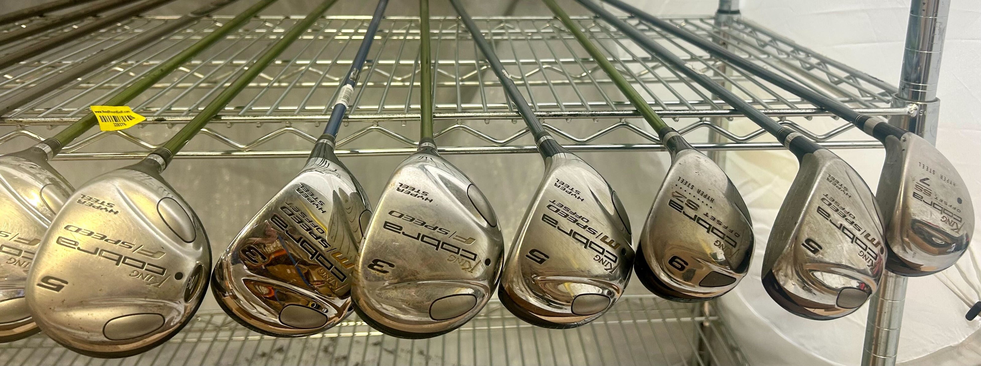 Wholesale Lot of 30 Golf Clubs - ALL Right-Handed - Cobra Speed Offset Woods-Next Round
