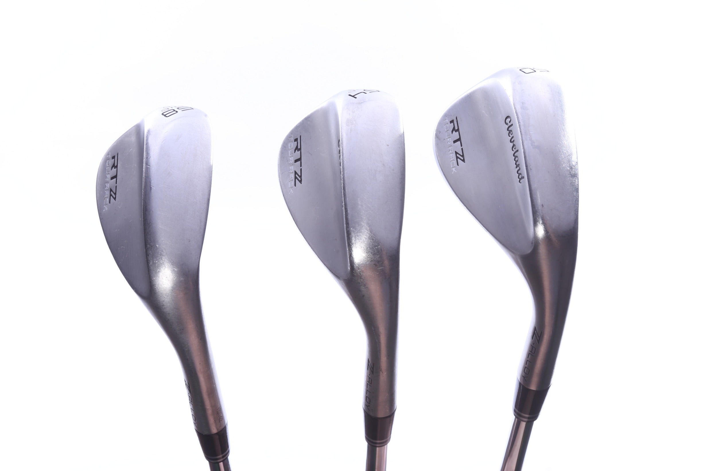 Used Cleveland RTZ Tour Rack Wedge Set - Right-Handed - 50*, 54*, 58* - Stiff Flex-Next Round