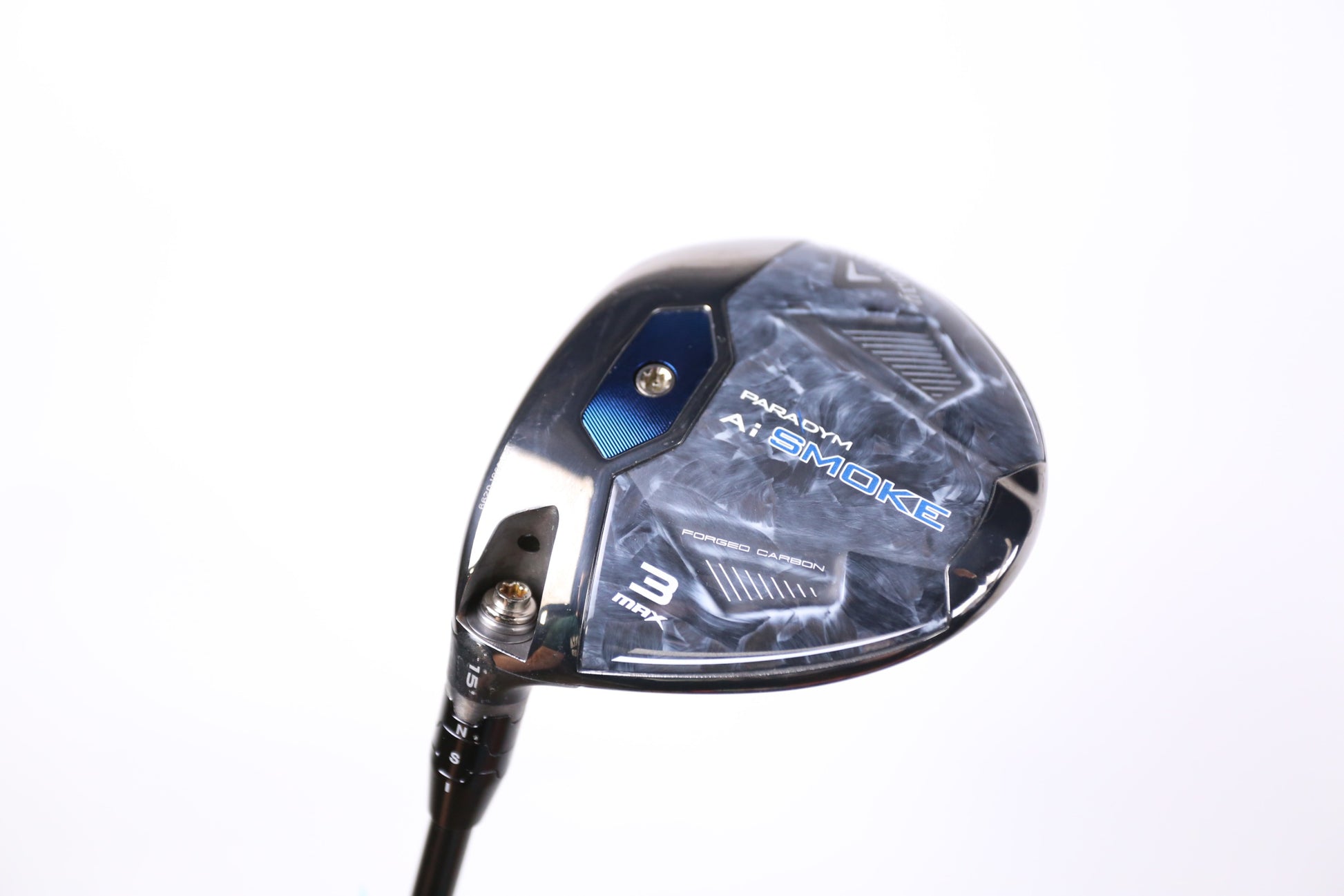 Used Callaway Paradym Ai Smoke MAX 3-Wood - Left-Handed - 15 Degrees - Stiff Flex-Next Round