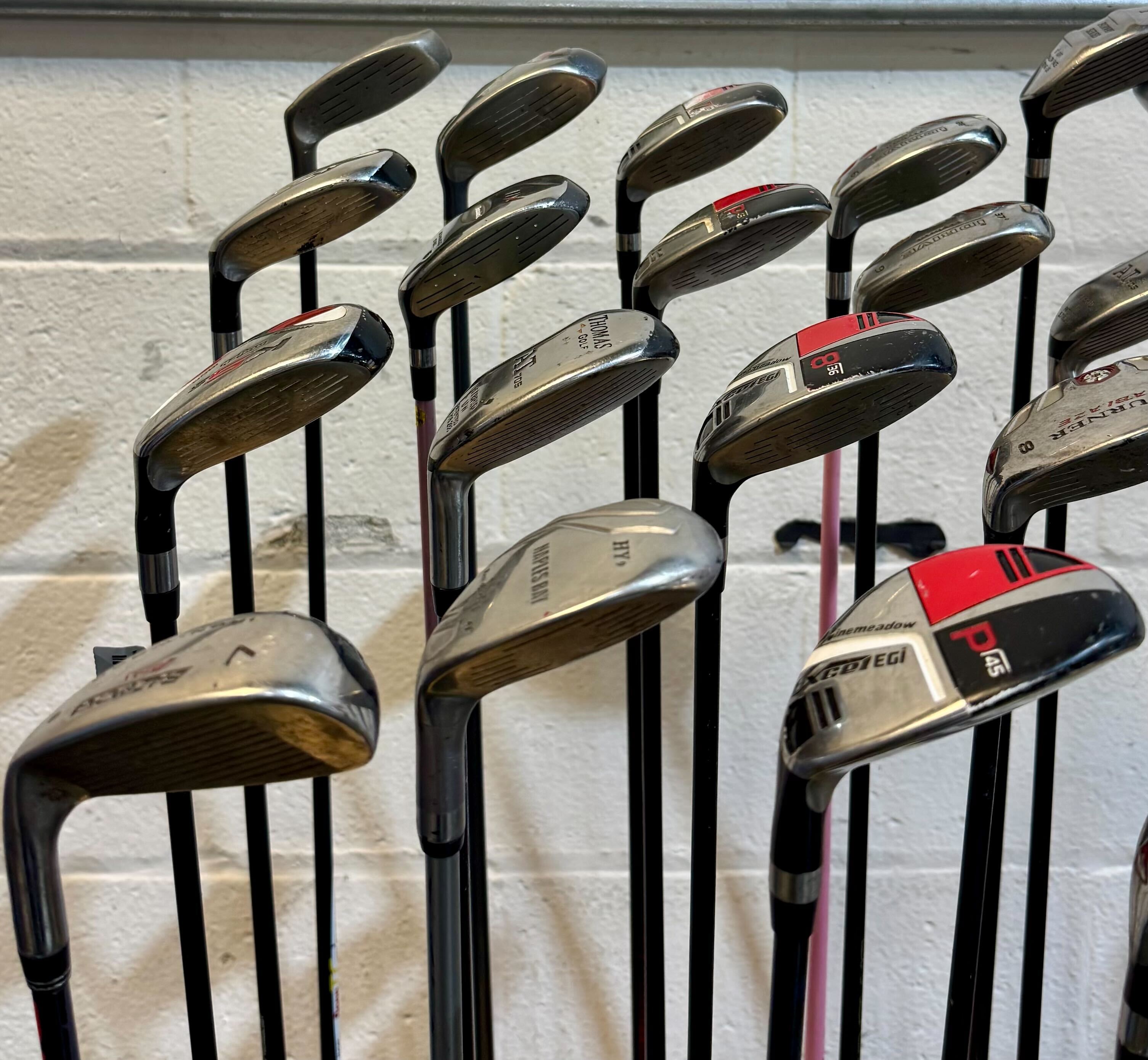 Wholesale Lot of 40 Golf Clubs - Assorted Hybrids-Next Round