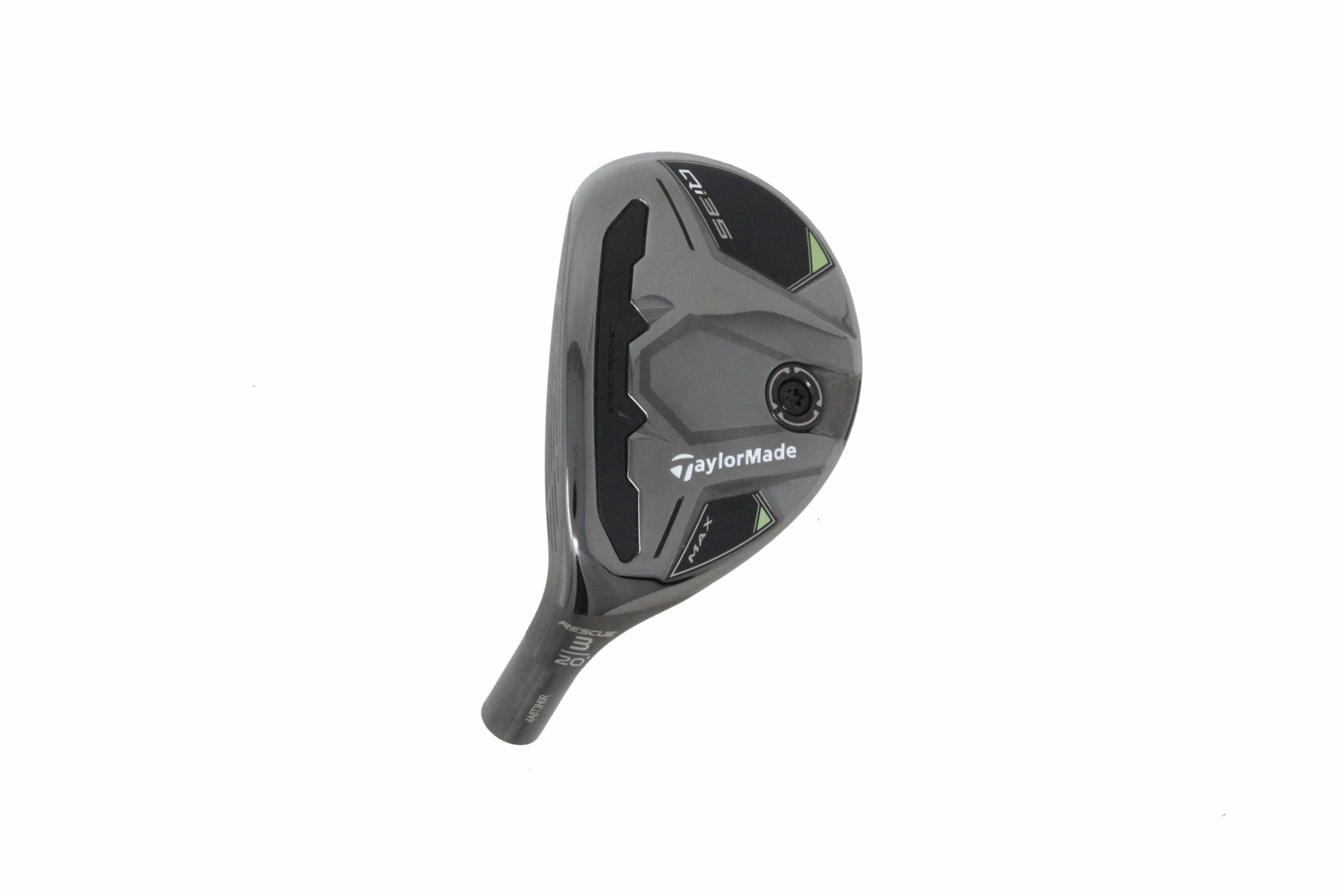 Used TaylorMade Qi35 MAX Rescue 3H - HEAD ONLY - Left-Handed - 20 Degrees