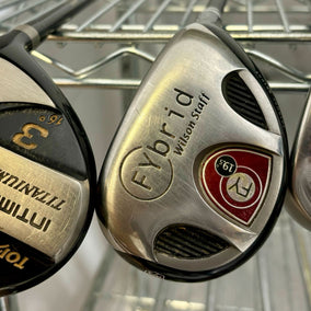 Wholesale Lot of 30 Golf Clubs - Left and Right-Handed - Assorted Fairway Woods-Next Round
