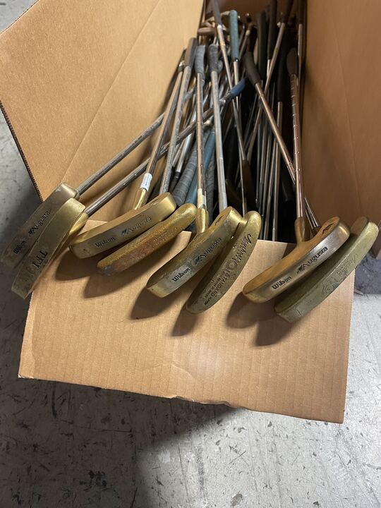 Wholesale Lot of 50 Wilson, Acushnet etc. Putters-Next Round