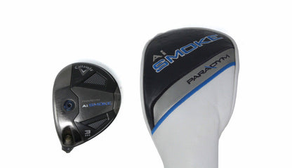 Used Callaway Paradym Ai Smoke Triple Diamond 3-Wood - Left-Handed - 15 Degrees - Not Specified Flex-Next Round