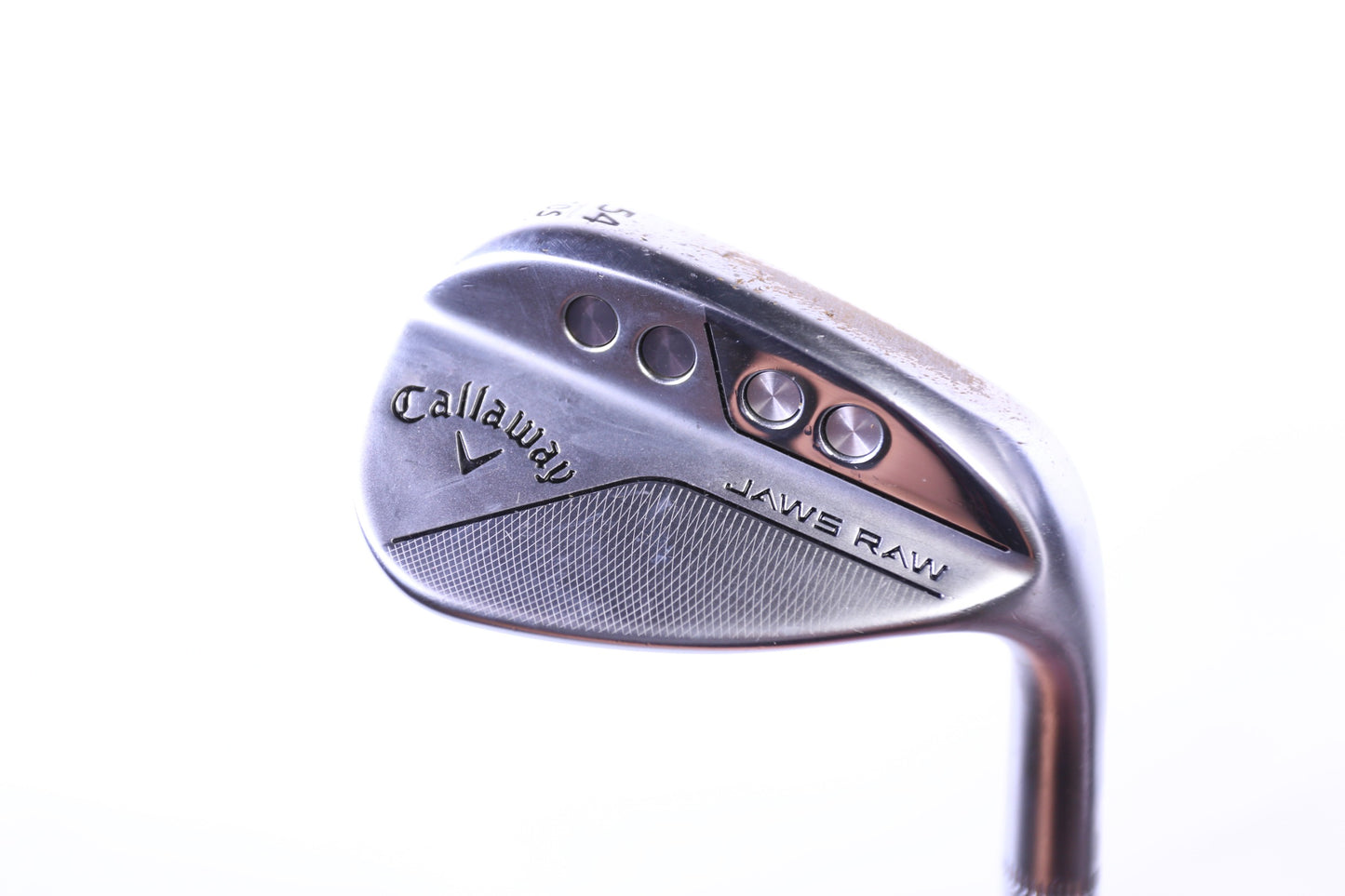 Used Callaway JAWS Raw Chrome Sand Wedge - Right-Handed - 54 Degrees - Stiff Flex-Next Round