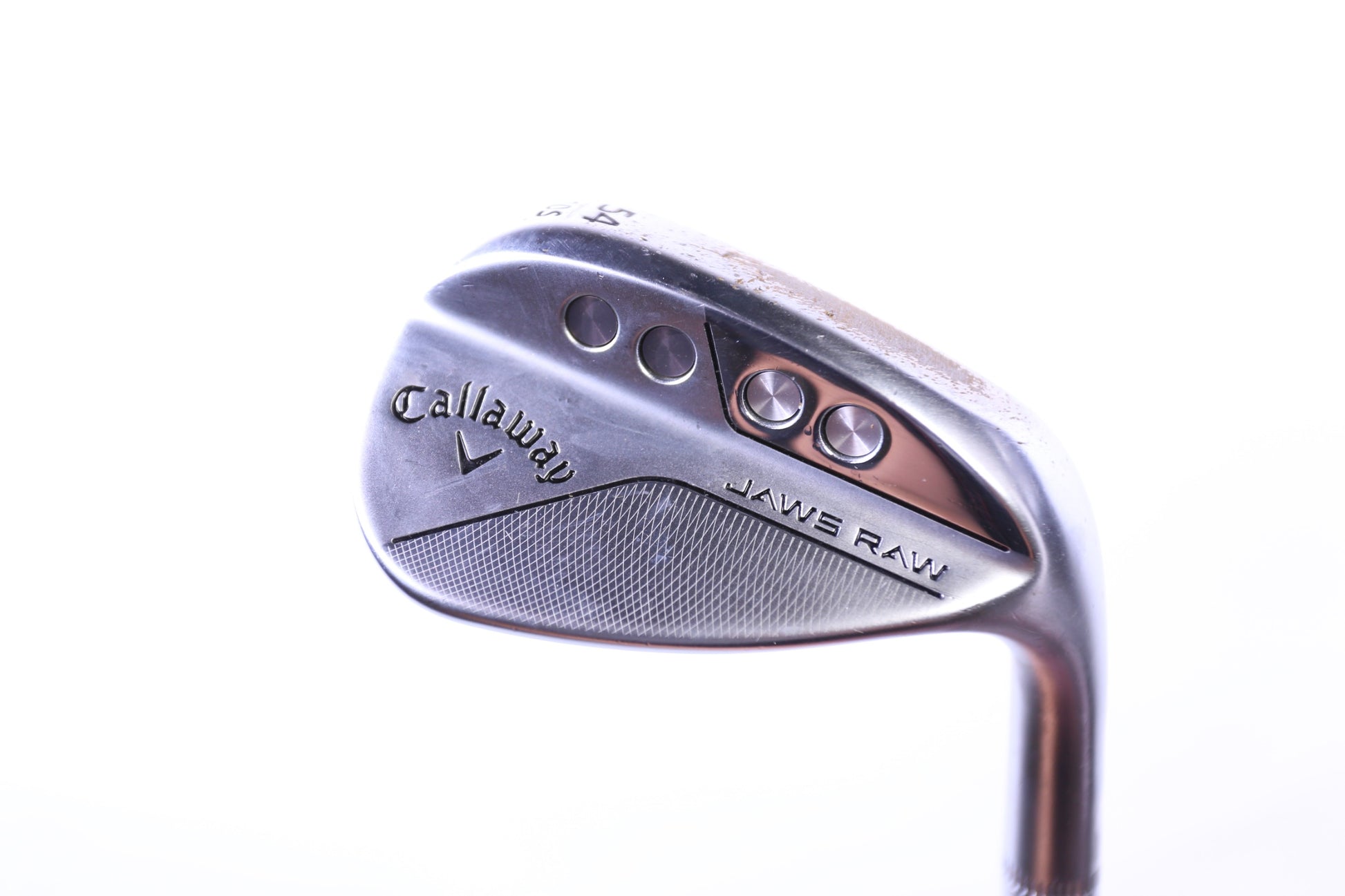 Used Callaway JAWS Raw Chrome Sand Wedge - Right-Handed - 54 Degrees - Stiff Flex-Next Round