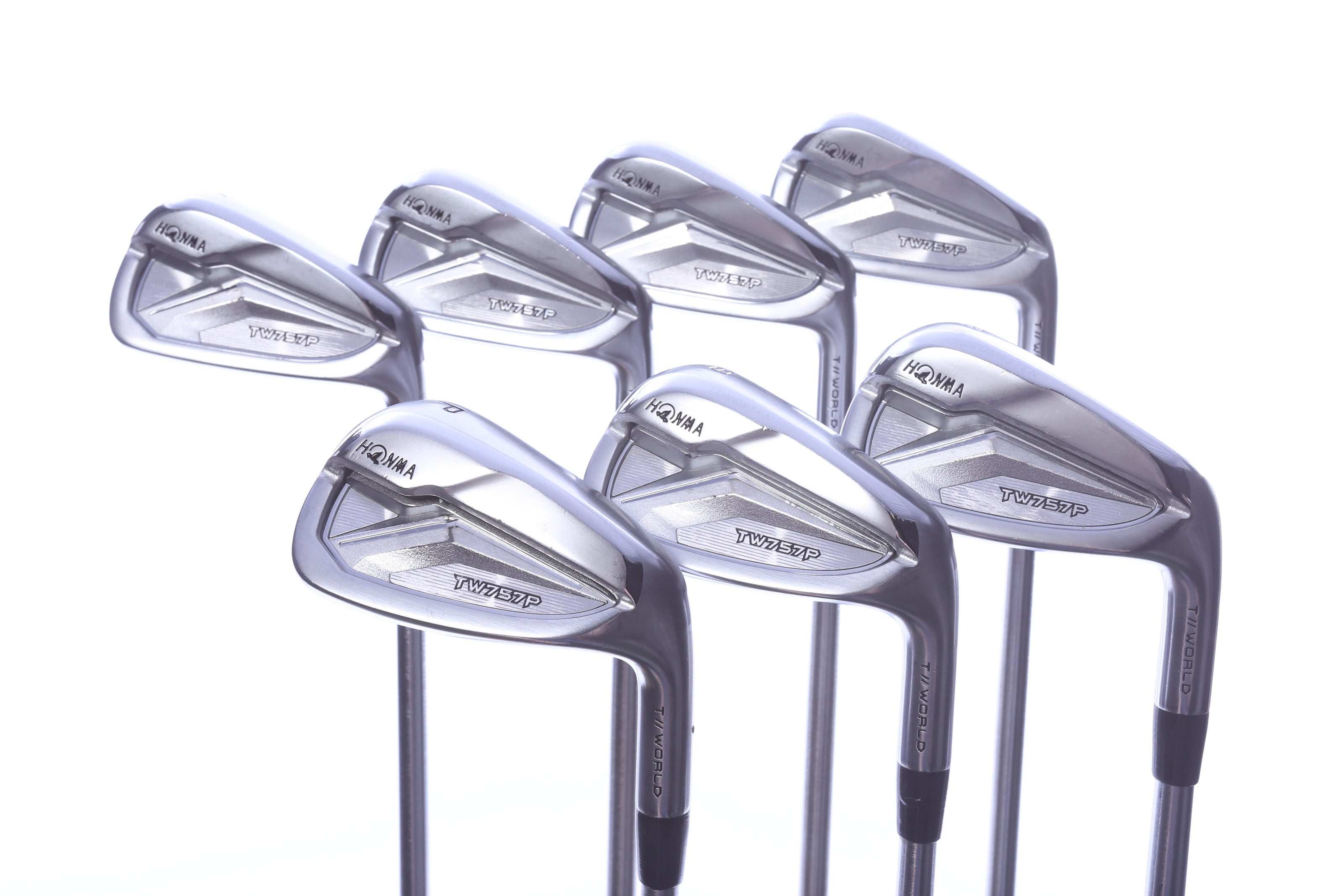 Used Honma TW757 P Iron Set - Right-Handed - 4-PW - Extra Stiff Flex