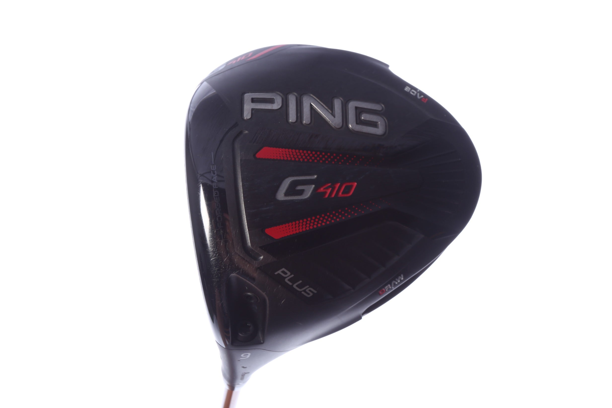 Used Ping G410 Plus Driver - 9 Degrees - Regular Flex Aldila NVS Orange - Left-Handed-Next Round
