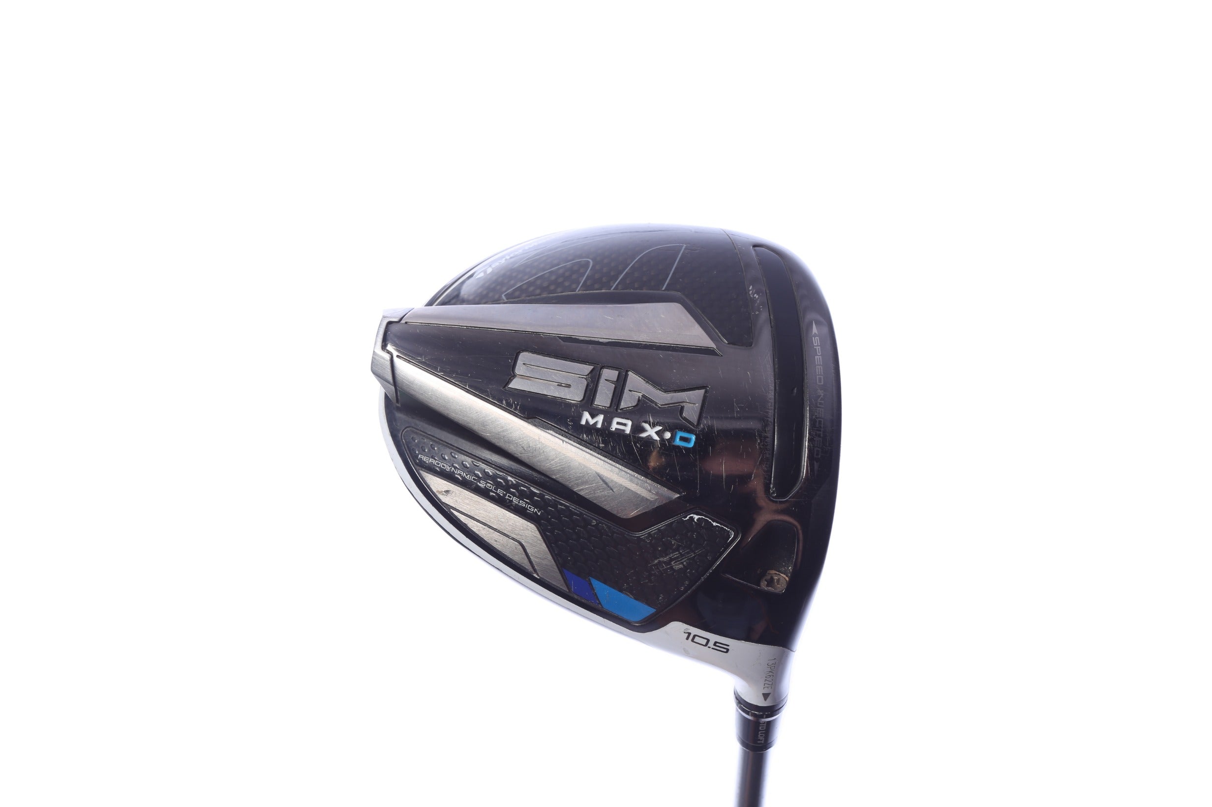 Used TaylorMade SIM MAX-D Driver - 10.5 Degrees - Seniors Flex UST Mamiya Helium - Right-Handed