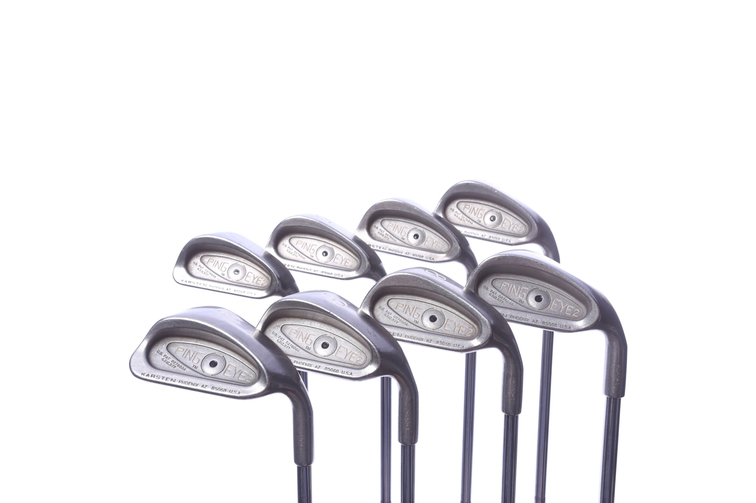 Used Ping Eye 2 Iron Set - Right-Handed - 3-PW - Stiff Flex
