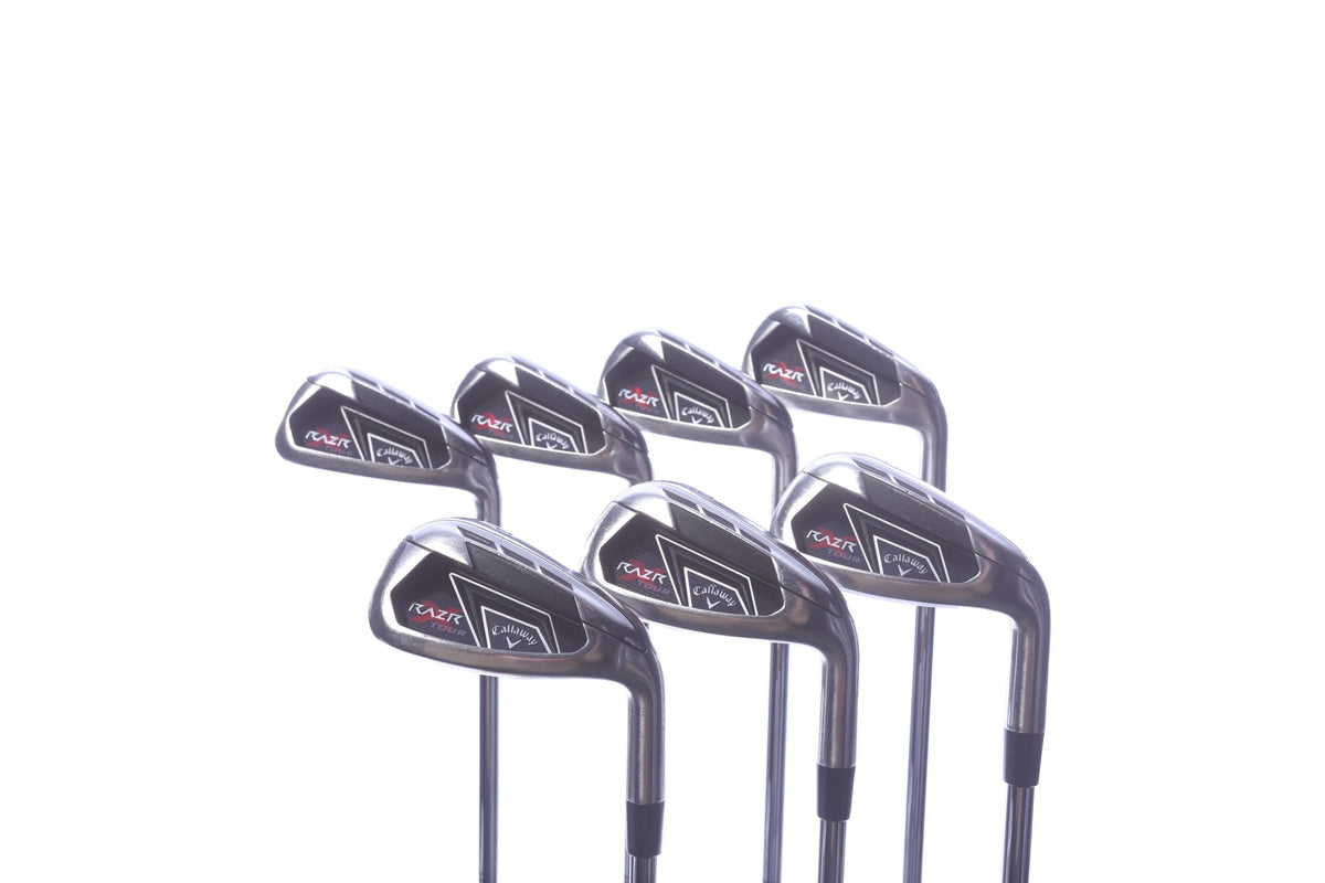 Used Callaway RAZR X Tour Iron Set - Right-Handed - 4-PW - Stiff Flex