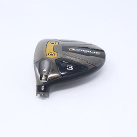 Used Callaway Rogue ST MAX 3-Wood - HEAD ONLY - Left-Handed - 15 Degrees-Next Round