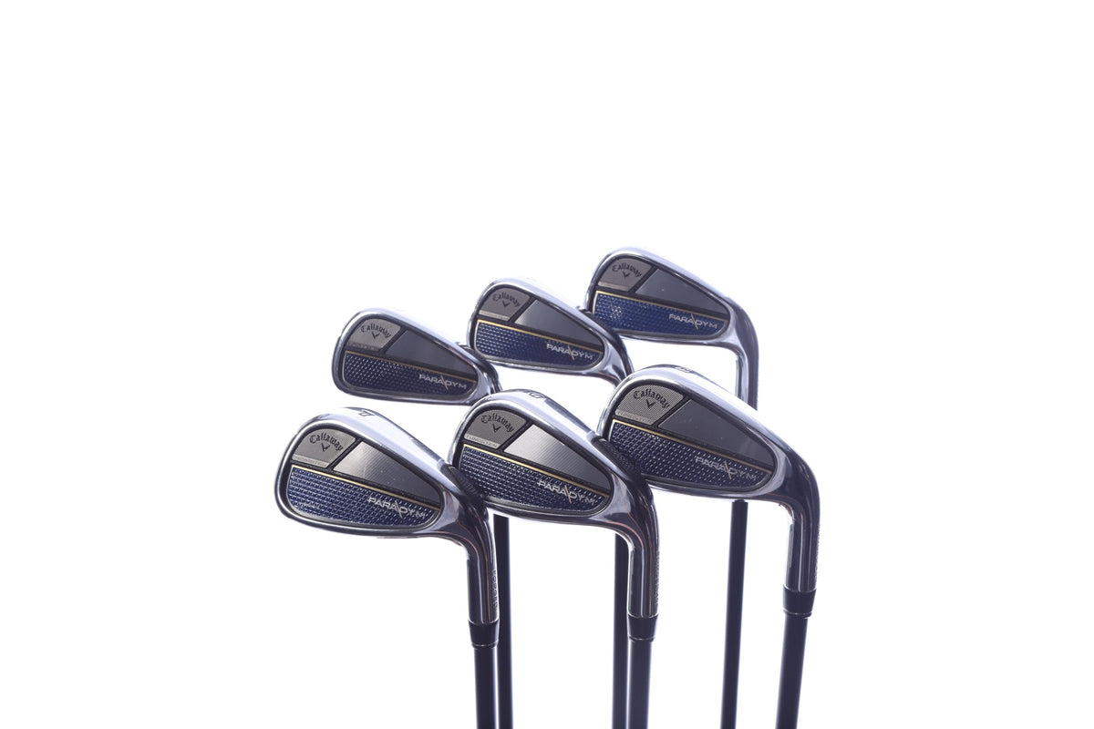 Used Callaway Paradym Iron Set - Right-Handed - 5-PW - Stiff Plus Flex