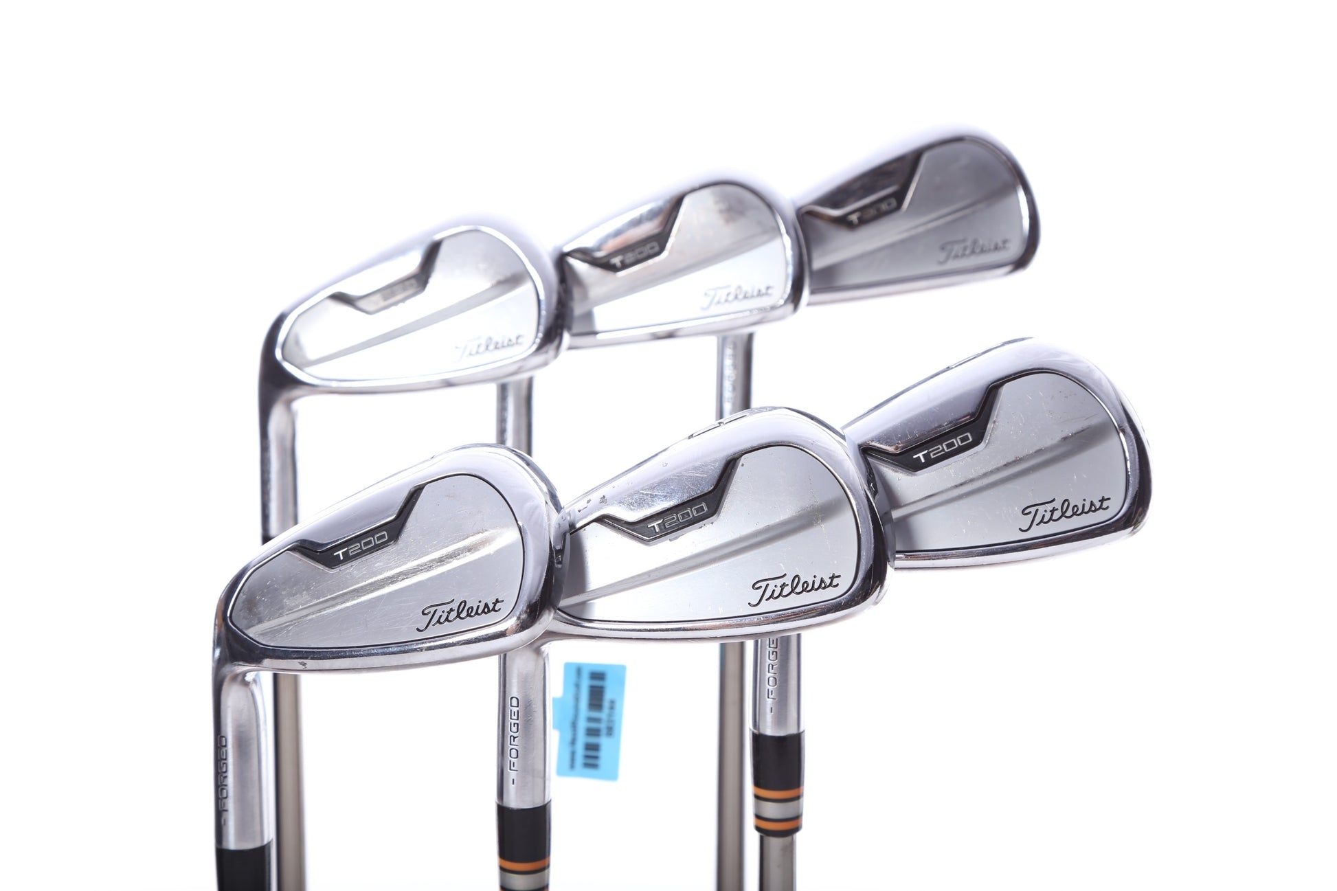 Used Titleist 2021 T200 Iron Set - Left-Handed - 6-PW, 48* - Seniors Flex-Next Round