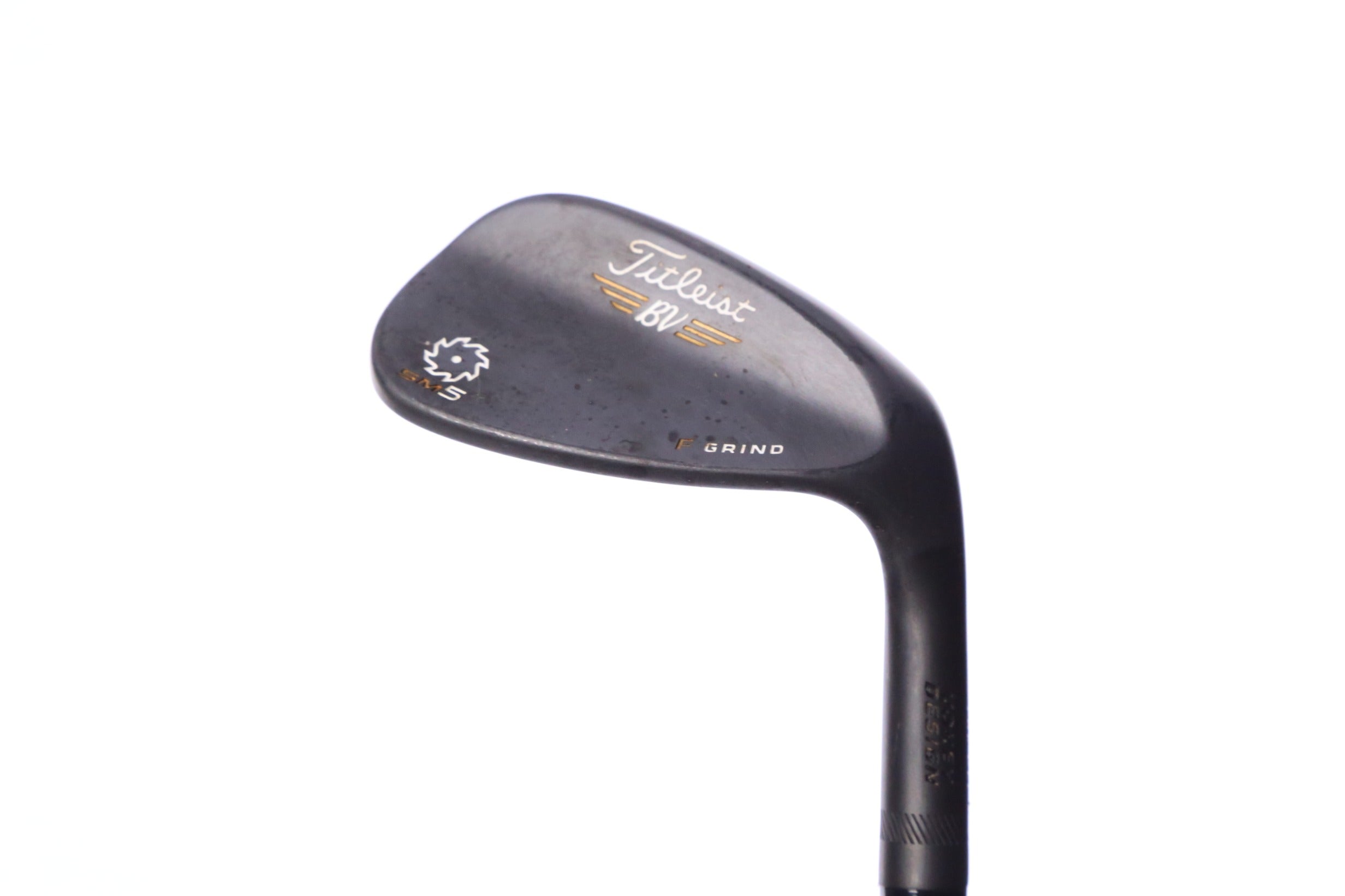 Used Titleist Vokey SM5 Raw Black Gap Wedge - Right-Handed - 50 Degrees - Wedge Flex-Next Round