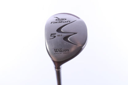 Used Wilson DEEP RED 5-Wood - Left-Handed - 18 Degrees - Regular Flex-Next Round