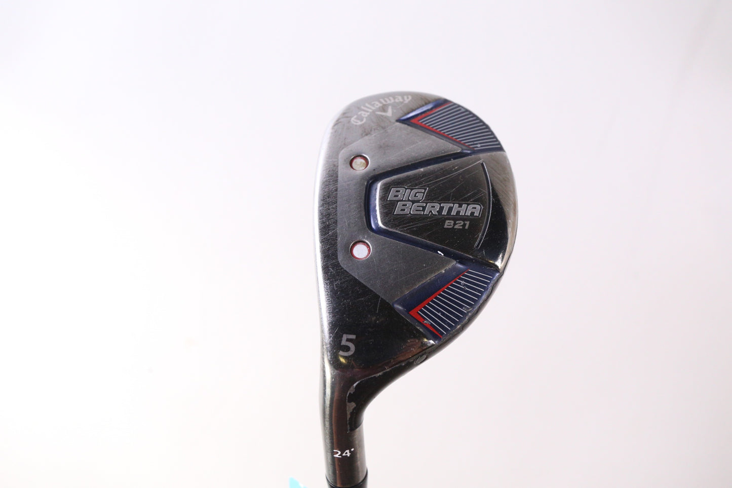 Used Callaway Big Bertha B21 5H Hybrid - Left-Handed - 24 Degrees - Ladies Flex-Next Round