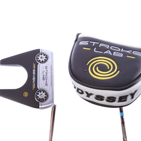 Used Odyssey Stroke Lab Black Seven S Putter - Right-Handed - 33 in - Mallet-Next Round