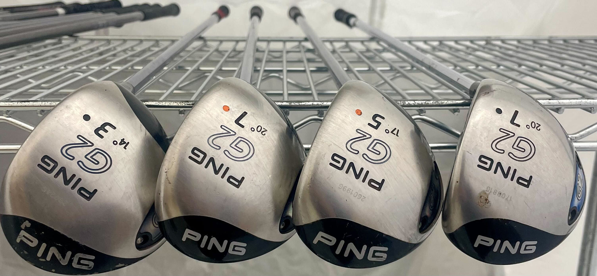Wholesale Lot of 15 Golf Clubs - Ping G2 Fairway Woods-Next Round