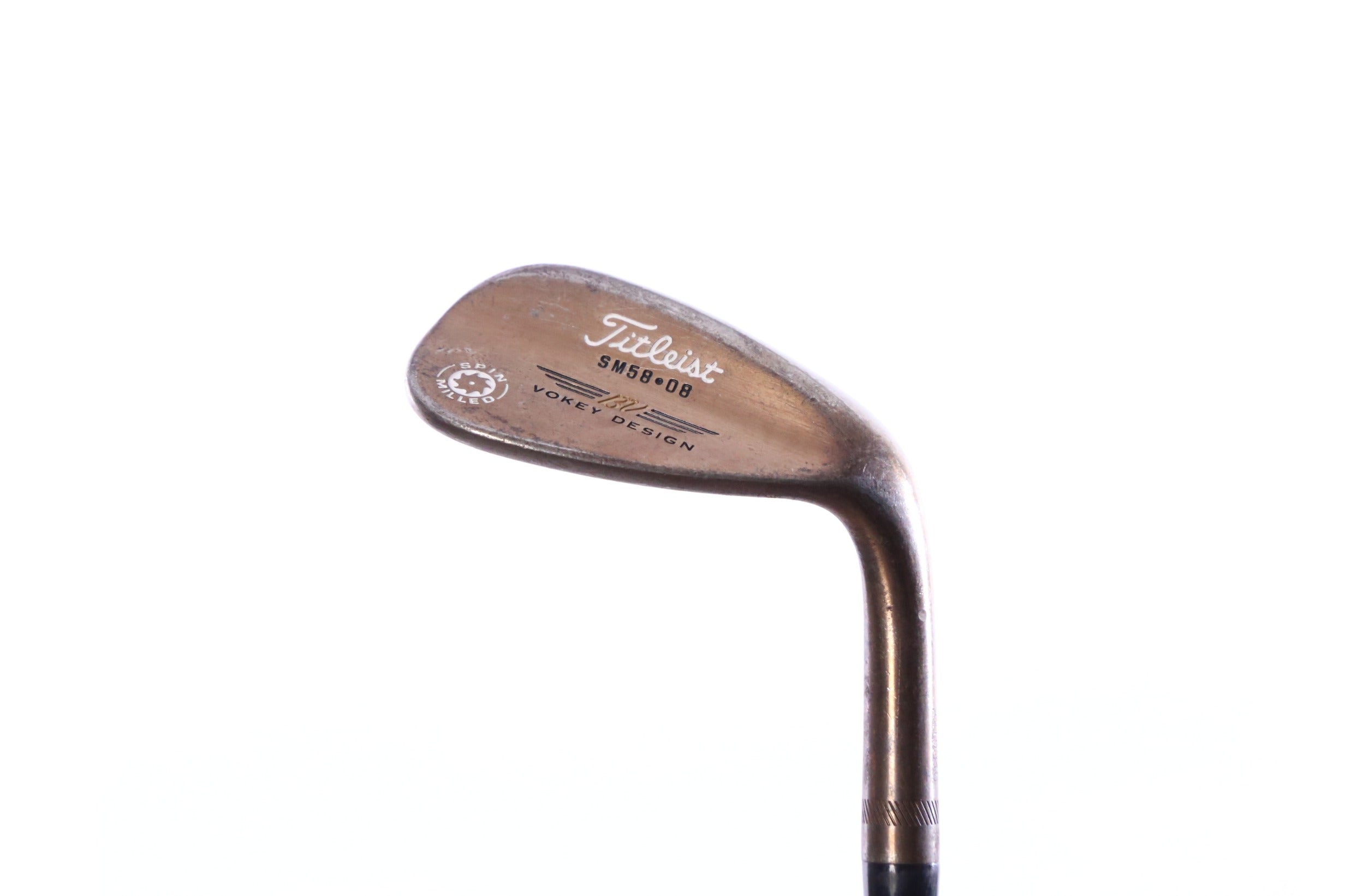 Used Titleist Vokey Spin Milled Oil Can Lob Wedge - Right-Handed - 58 Degrees - Wedge Flex