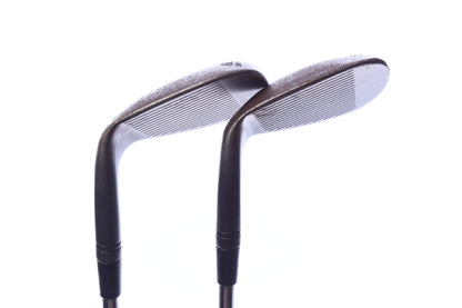 Used TaylorMade Milled Grind 3 Black Wedge Set - Right-Handed - 56*, 60* - Stiff Flex