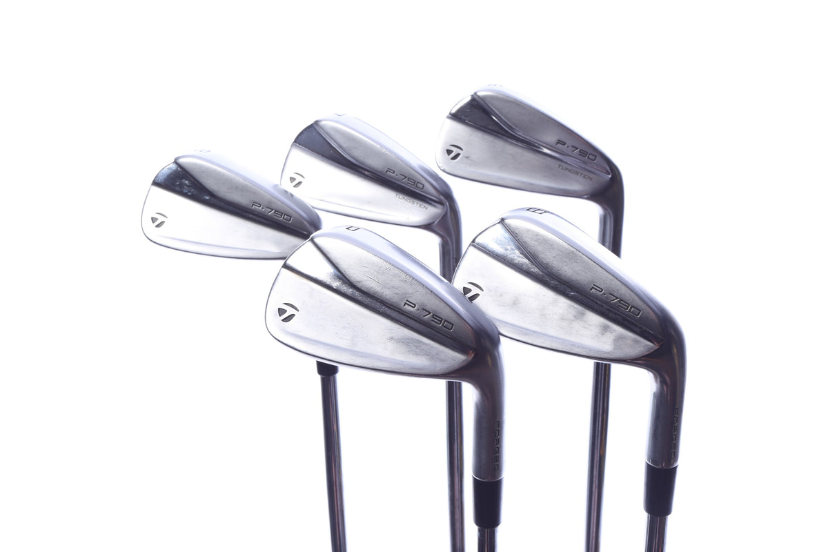 Used TaylorMade 2021 P790 Iron Set - Right-Handed - 6-PW - Stiff Flex