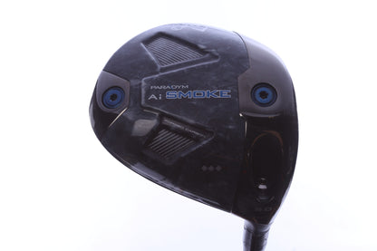 Used Callaway Paradym Ai Smoke Triple Diamond Driver - 9 Degrees - Stiff Flex Aldila TOUR Blue - Right-Handed-Next Round