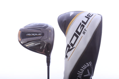 Used Callaway Rogue ST MAX Driver - 10.5 Degrees - Regular Flex Mitsubishi Helium - Right-Handed