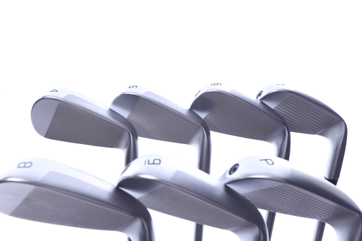 Used Cobra King Forged TEC One Length 2020 Iron Set - Left-Handed - 4-PW - Regular Flex