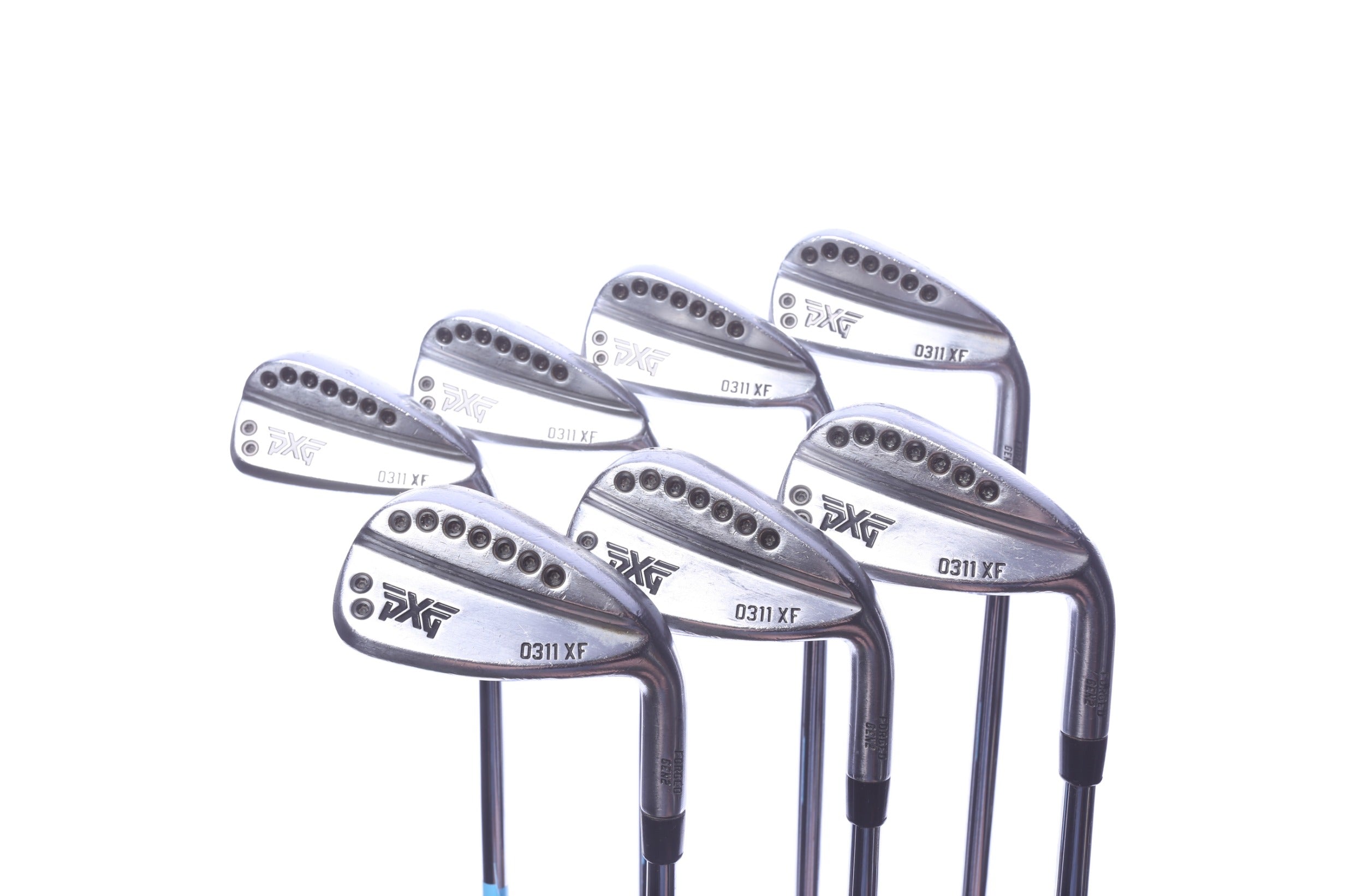 Used PXG 0311XF Gen 2 Iron Set - Right-Handed - 4-PW - Stiff Flex