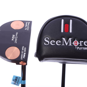 Used See More Black Mini Giant MDX Putter - Right-Handed - 34.5 in - Mallet-Next Round