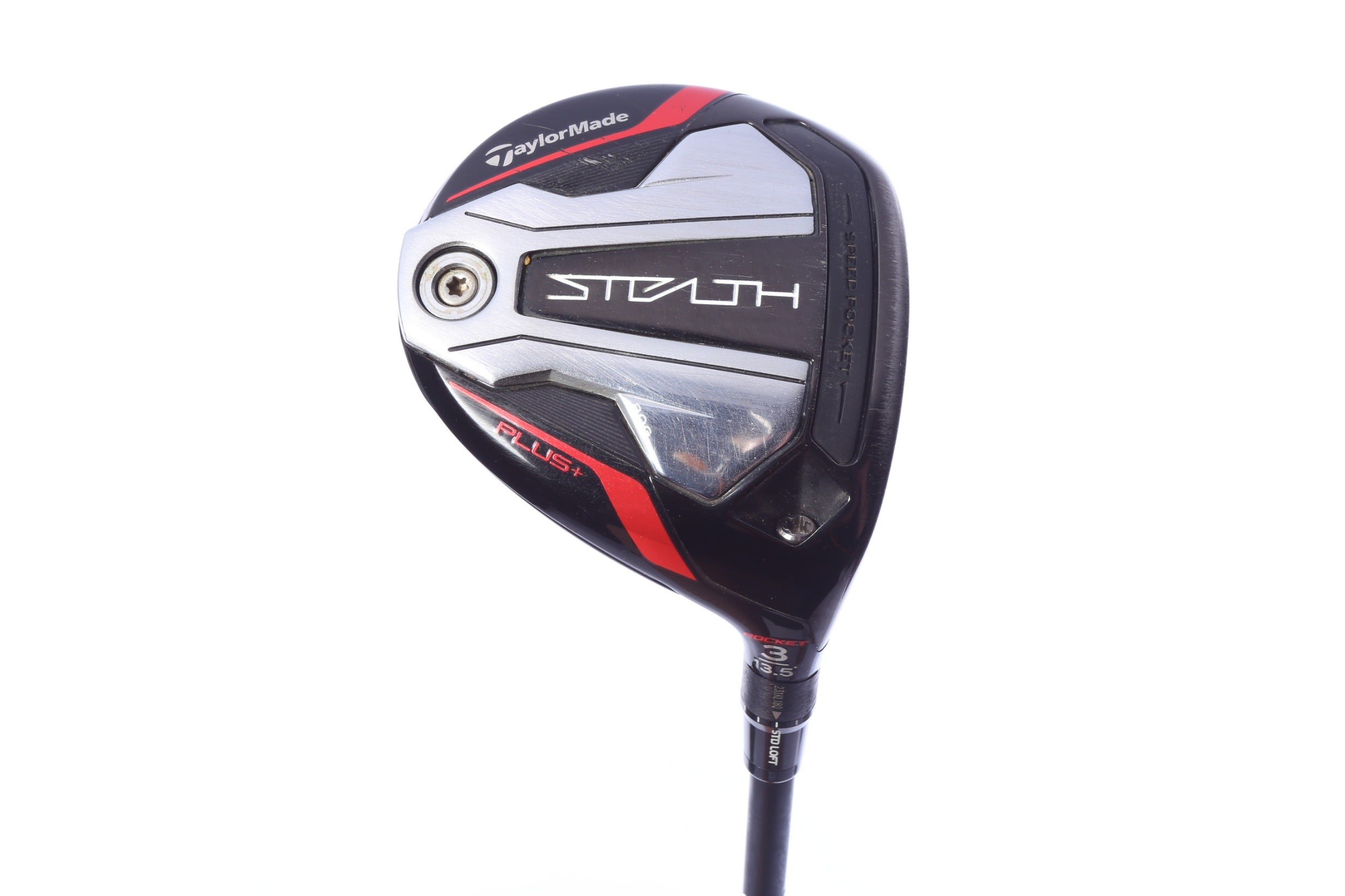 Used TaylorMade STEALTH PLUS 3-Wood - Right-Handed - 13.5 Degrees - Stiff Flex