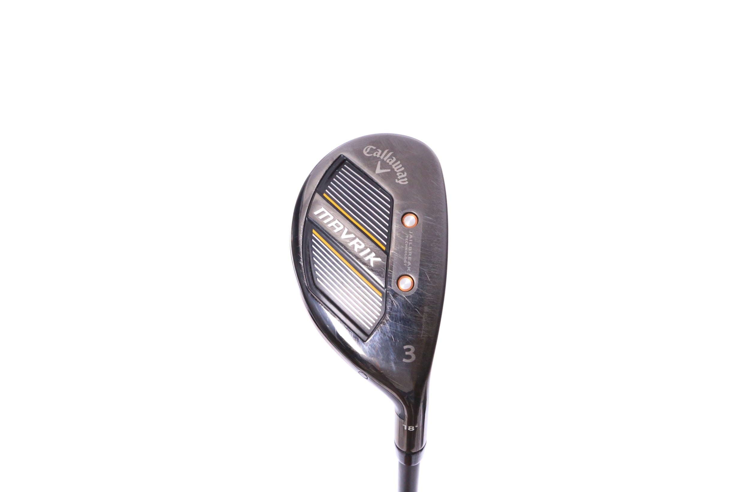Used Callaway Mavrik 3H Hybrid - Right-Handed - 18 Degrees - Stiff Flex