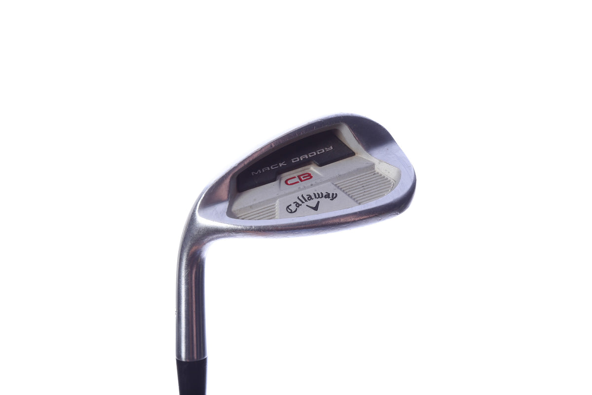 Used Callaway Mack Daddy CB Sand Wedge - Left-Handed - 54 Degrees - Ladies Flex