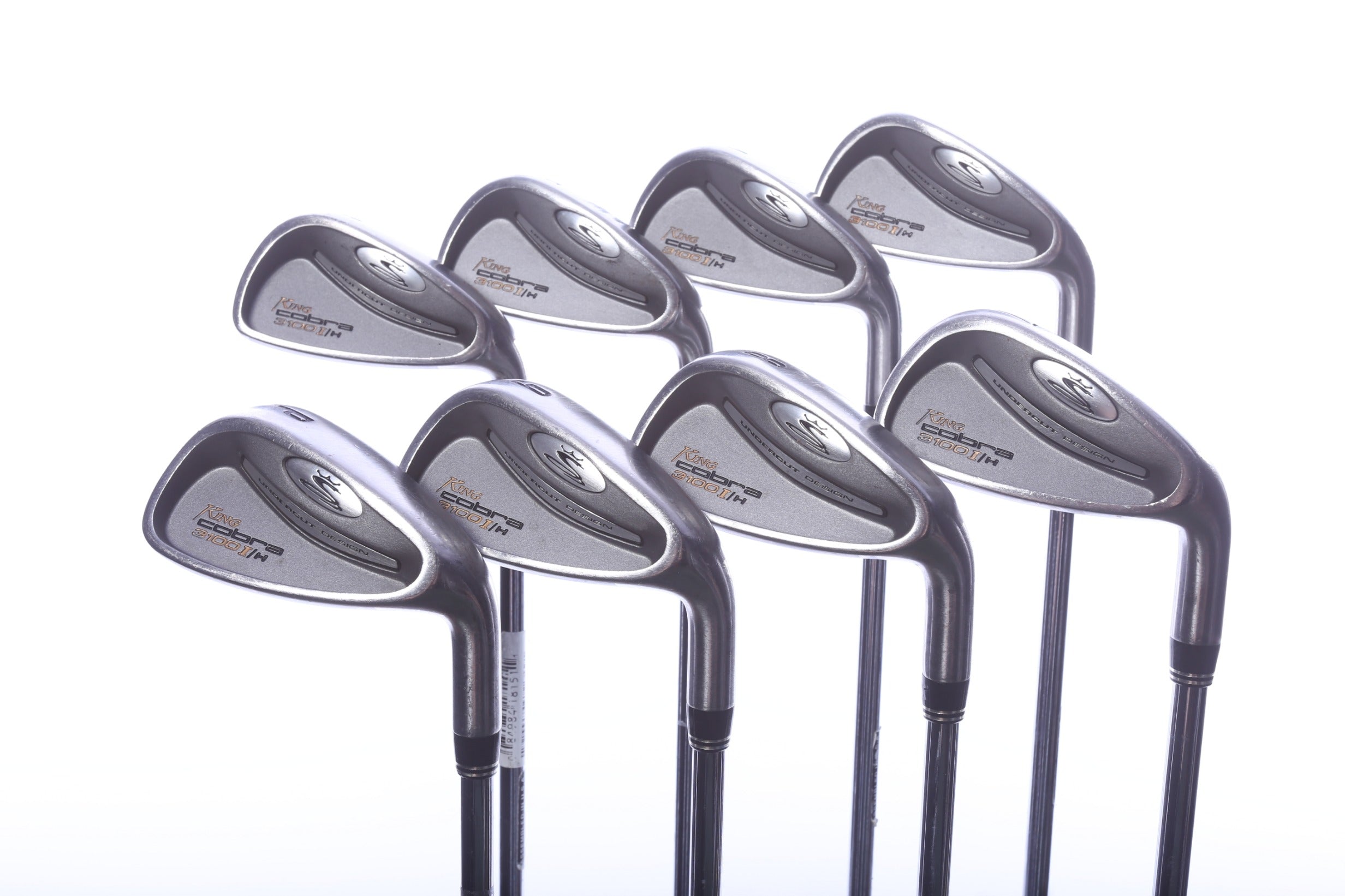 Used Cobra 3100 I/H Iron Set - Right-Handed - 3-PW - Regular Flex