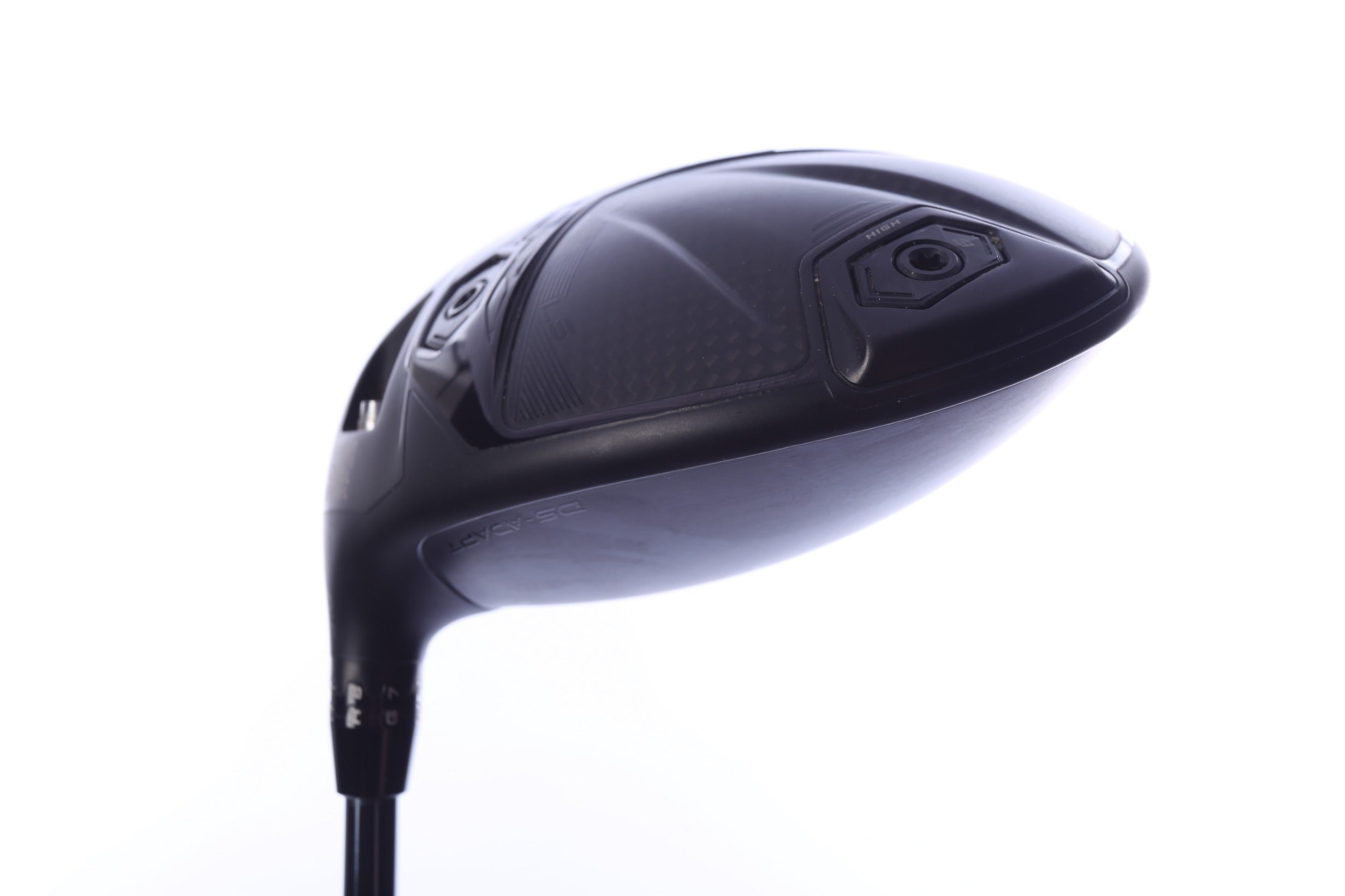 Used Cobra DS-ADAPT LS Driver - 9 Degrees - Stiff Flex UST Mamiya LIN-Q M40X White - Left-Handed