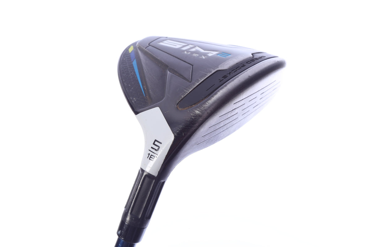 Used TaylorMade SIM2 MAX 5-Wood - Right-Handed - 18 Degrees - Stiff Flex