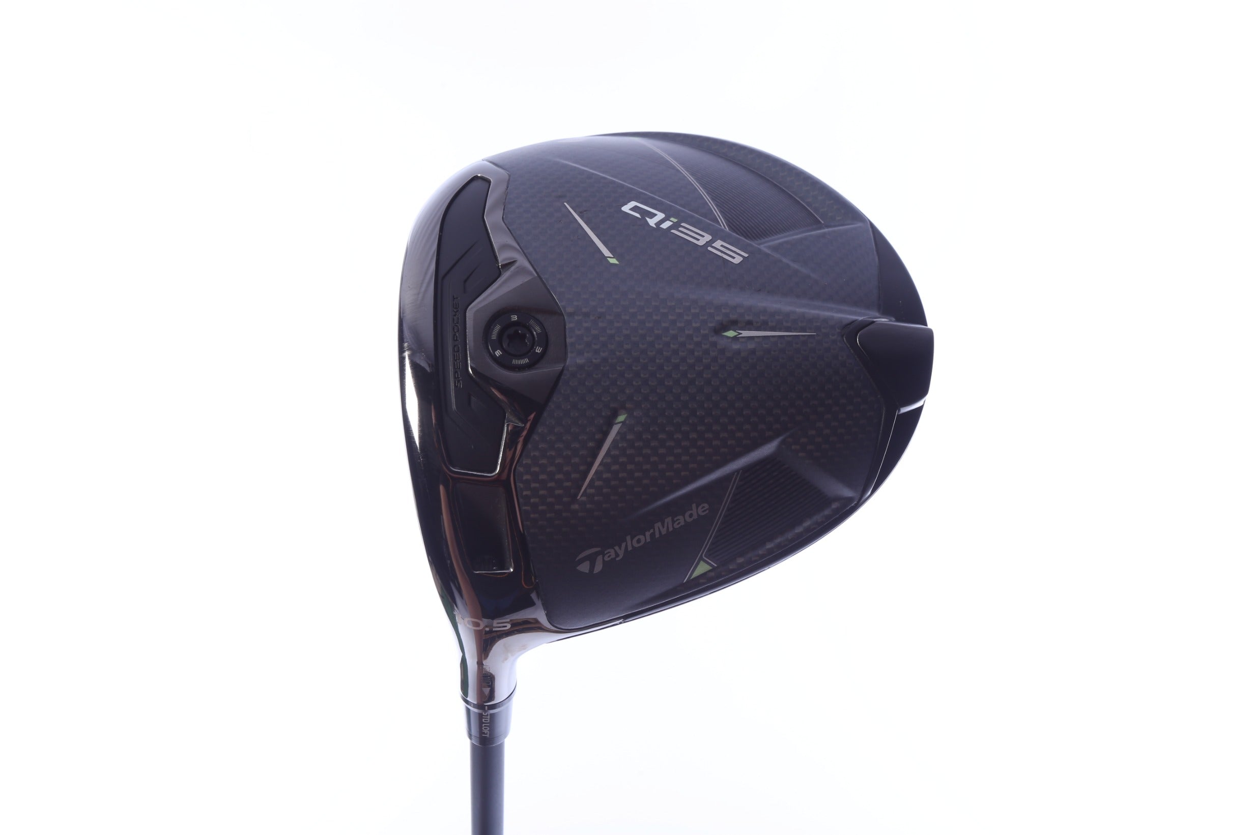 Used TaylorMade Qi35 Driver - 10.5 Degrees - Regular Flex Fujikura Ventus Blue - Left-Handed