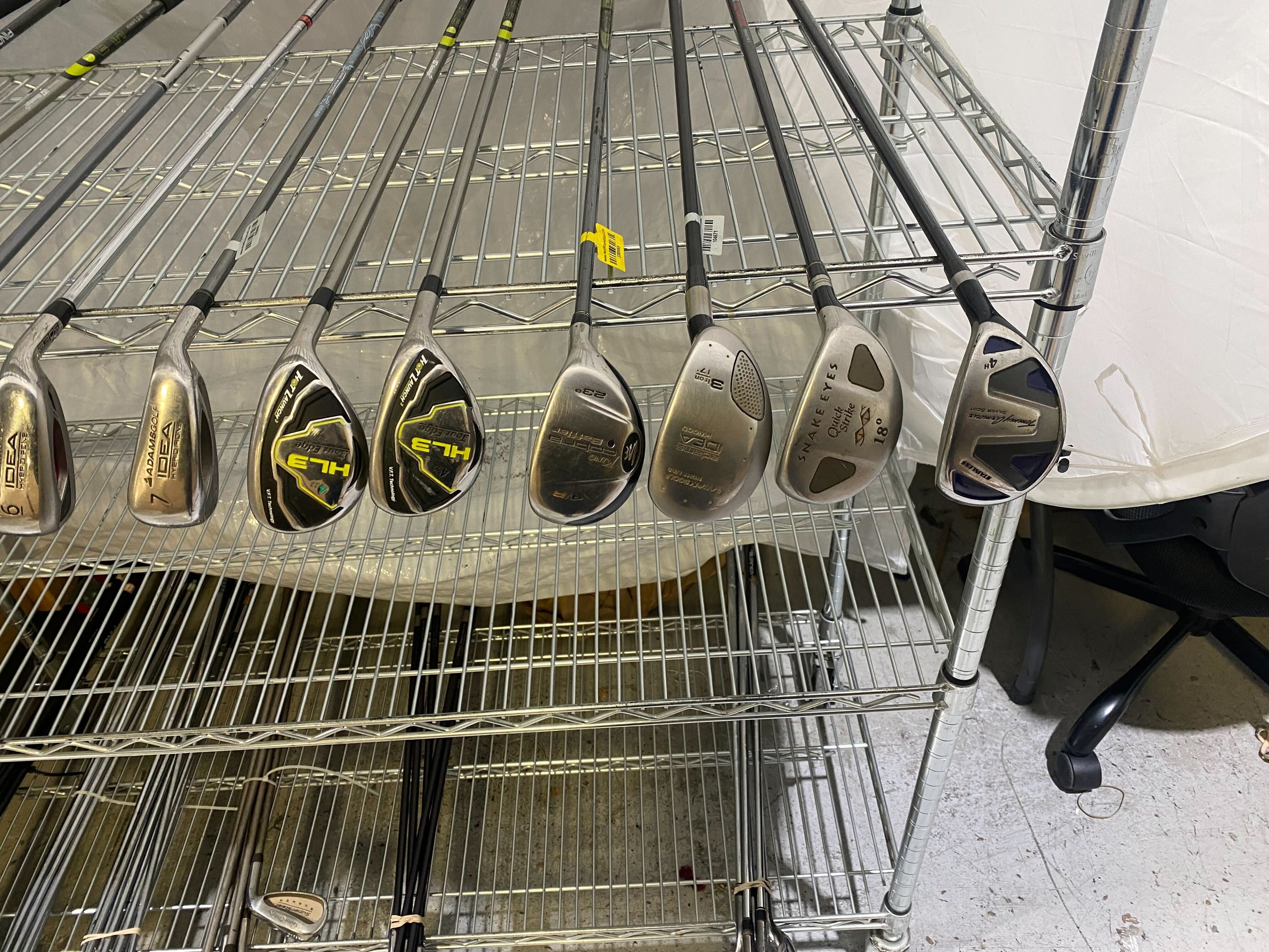Wholesale Lot of 30 Golf Clubs - Assorted Hybrids-Next Round