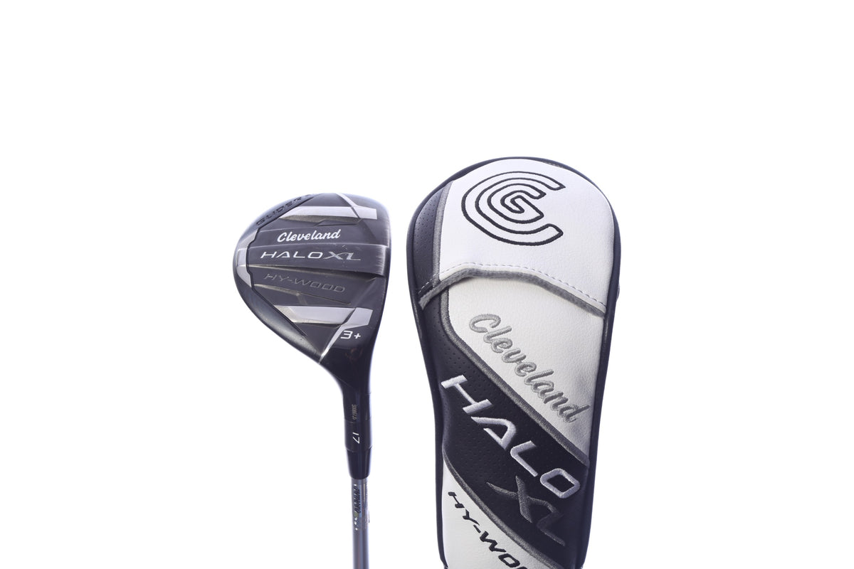 Used Cleveland HALO XL HY-WOOD 3+H Hybrid - Right-Handed - 17 Degrees - Stiff Flex